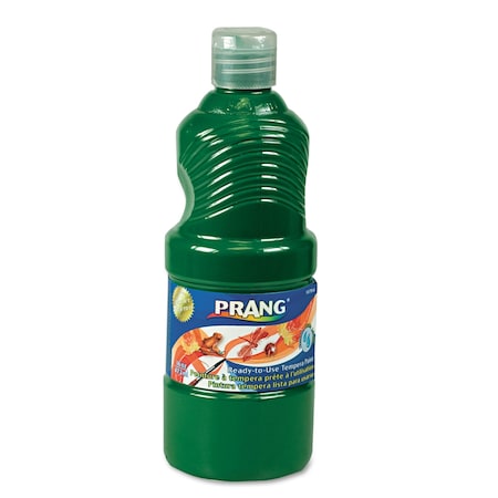 Prang Washable Paint, Green, 16 oz Dispenser-Cap Bottle 10704